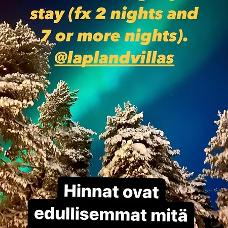 Aurora By The Slopes, Views, In, Hike & Xc-ski Trails - Lapland