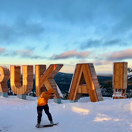 Aurora By The Slopes, Views, In, Hike & Xc-ski Trails - Lapland * Ruka