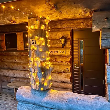 Aurora By The Slopes, Views, In, Hike & Xc-ski Trails - Lapland *