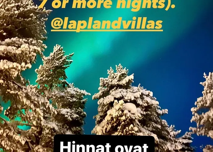 Aurora By The Slopes, Views, In, Hike & Xc-ski Trails - Lapland